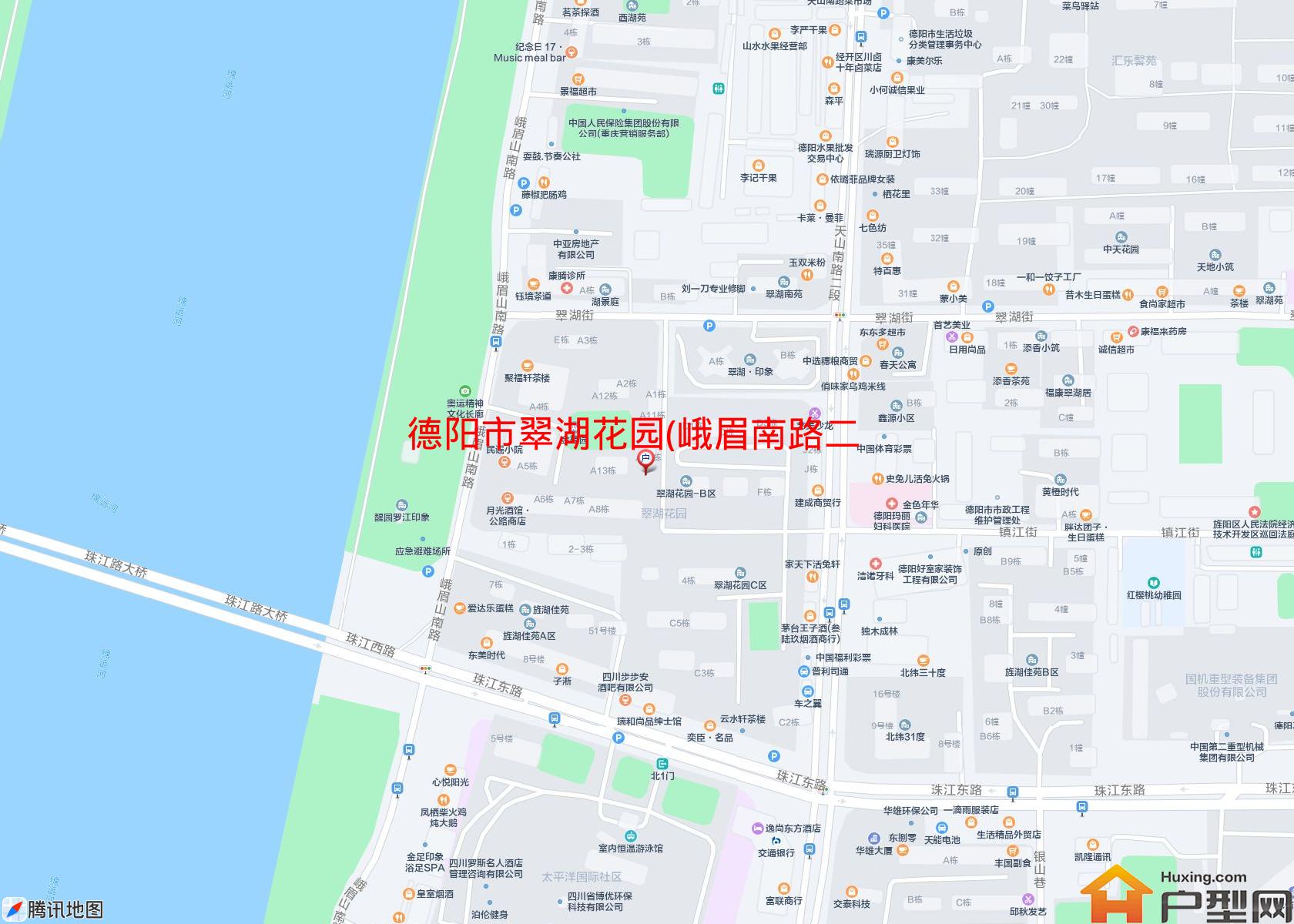 翠湖花园(峨眉南路二段159号)小区 - 户型网