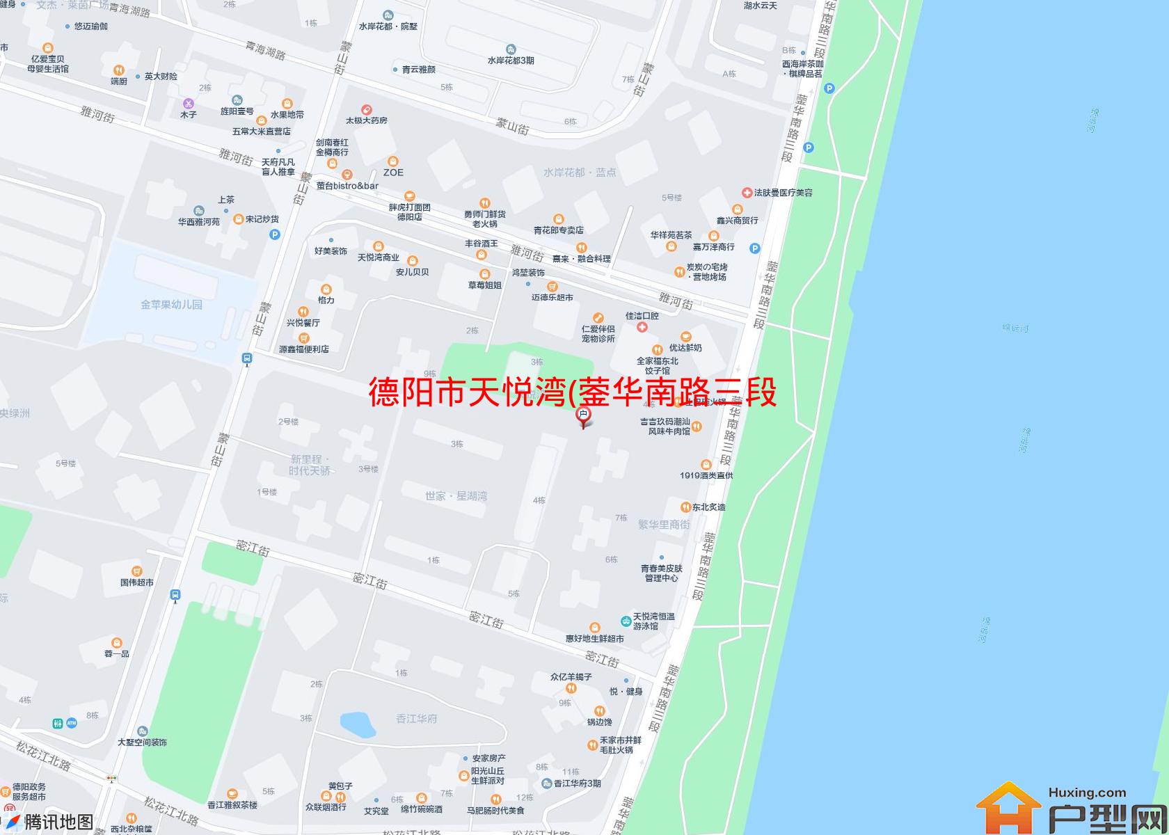 天悦湾(蓥华南路三段)小区 - 户型网