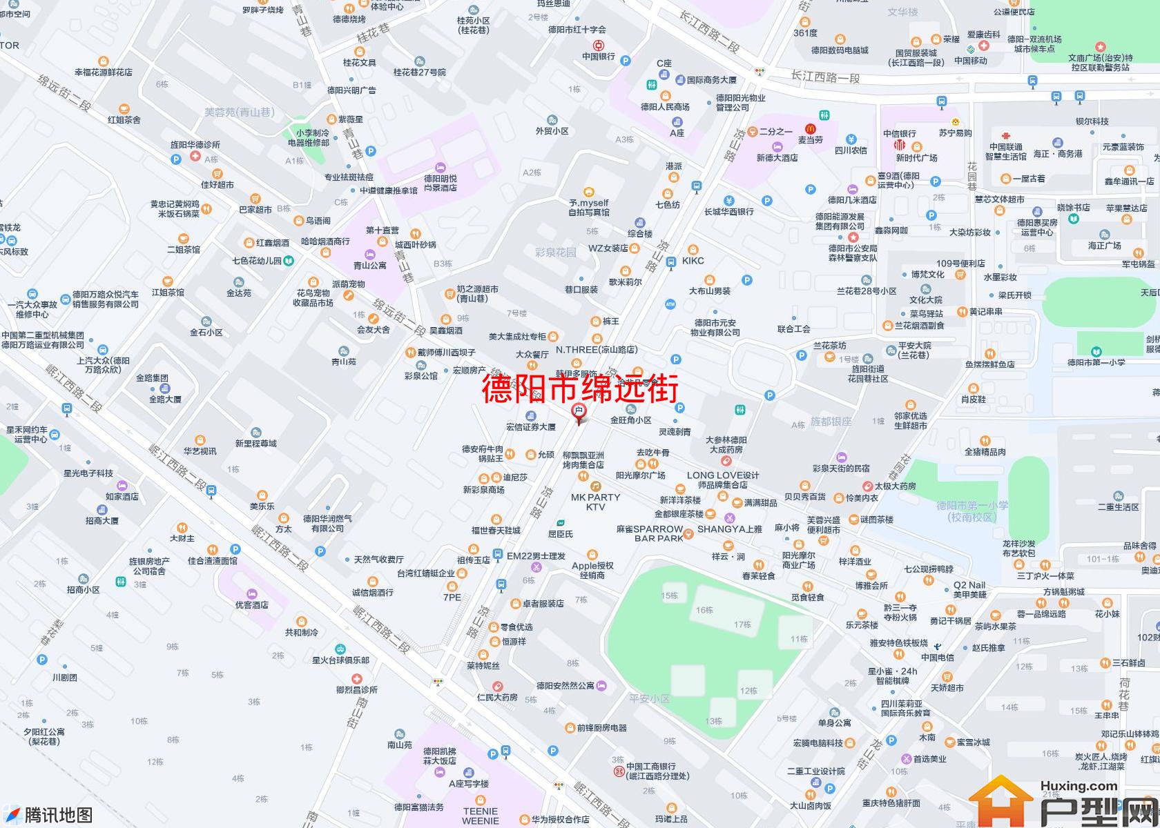 绵远街小区 - 户型网