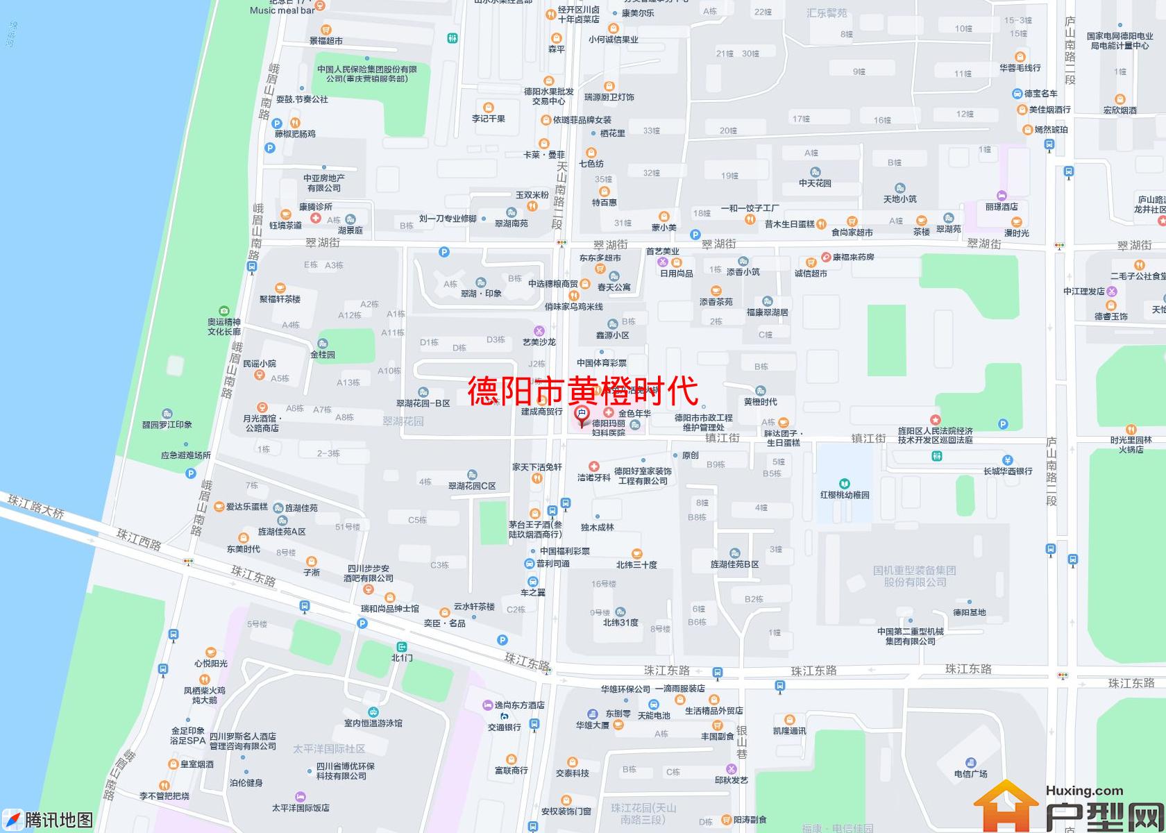 黄橙时代小区 - 户型网