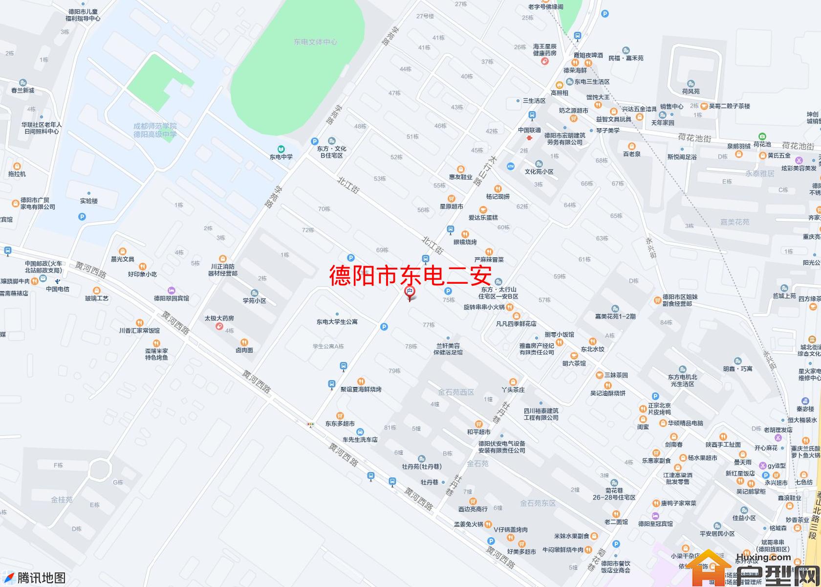 东电二安小区 - 户型网