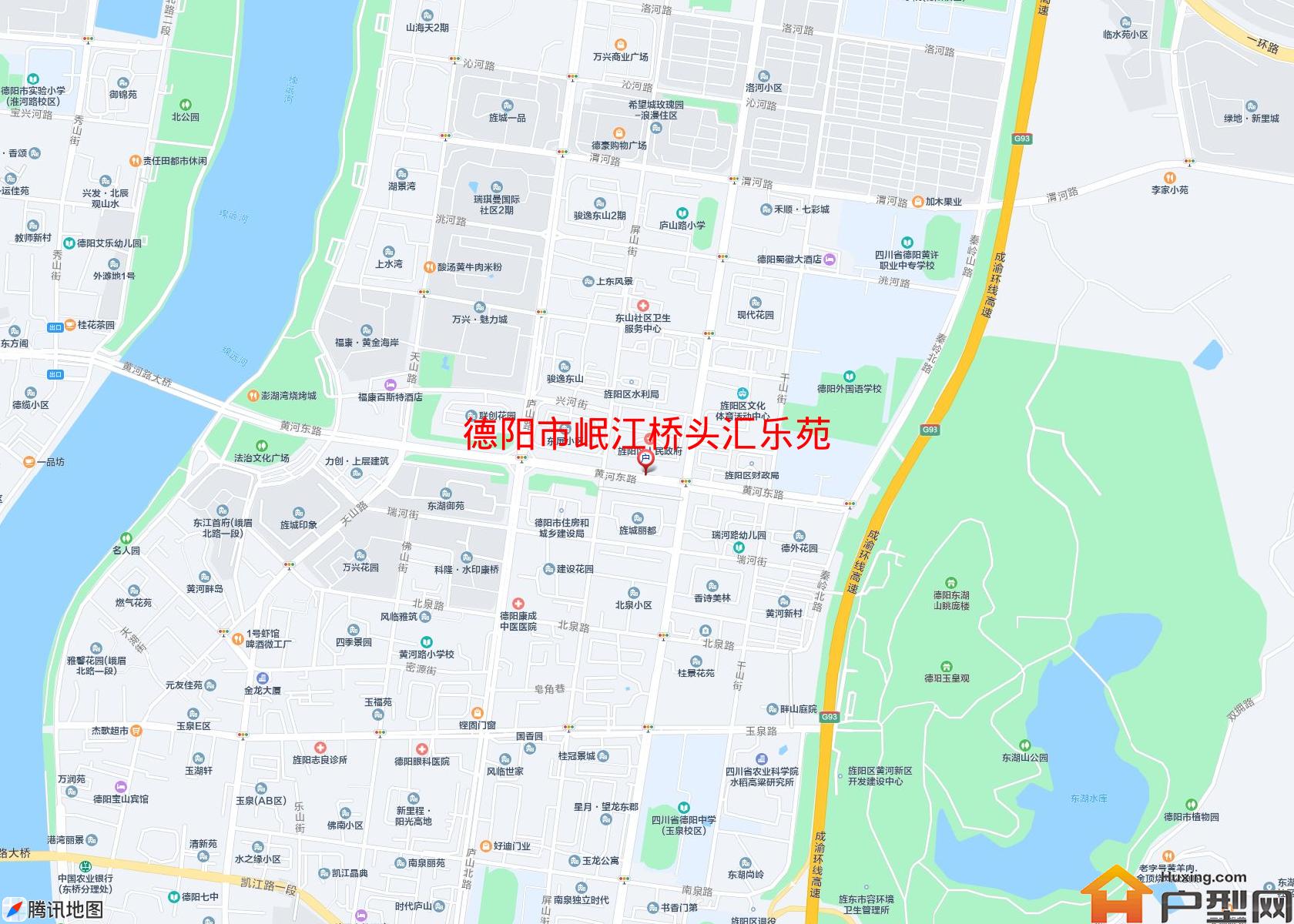 岷江桥头汇乐苑小区 - 户型网