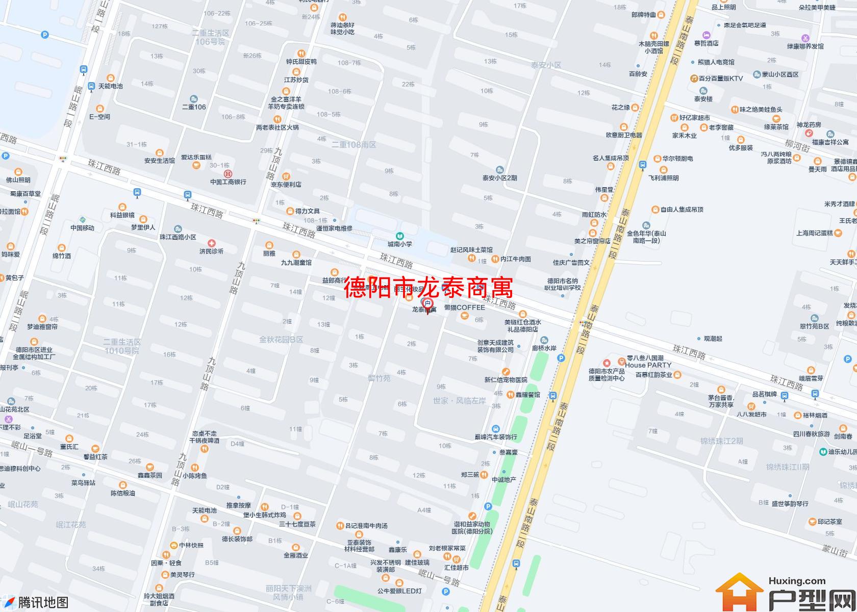 龙泰商寓小区 - 户型网