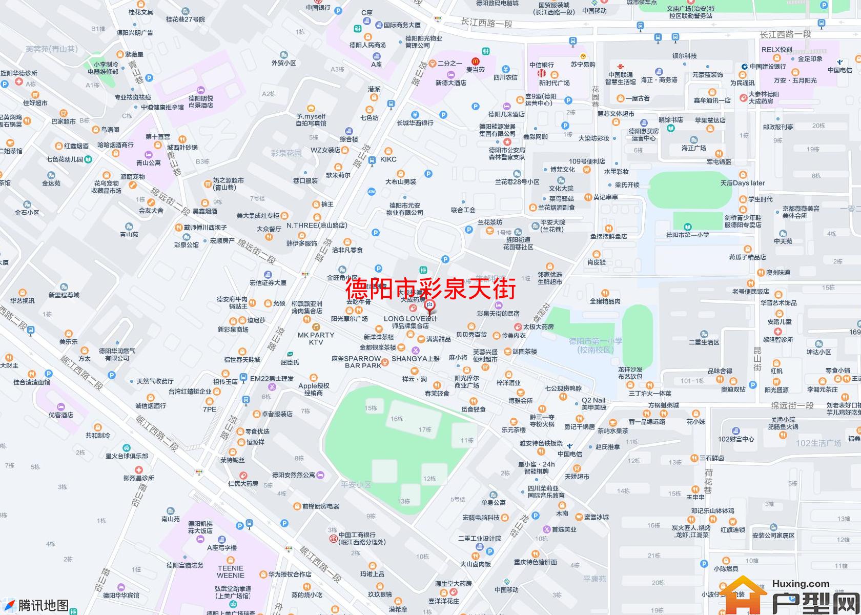 彩泉天街小区 - 户型网
