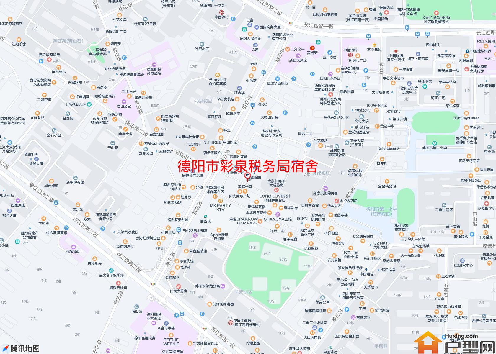 彩泉税务局宿舍小区 - 户型网