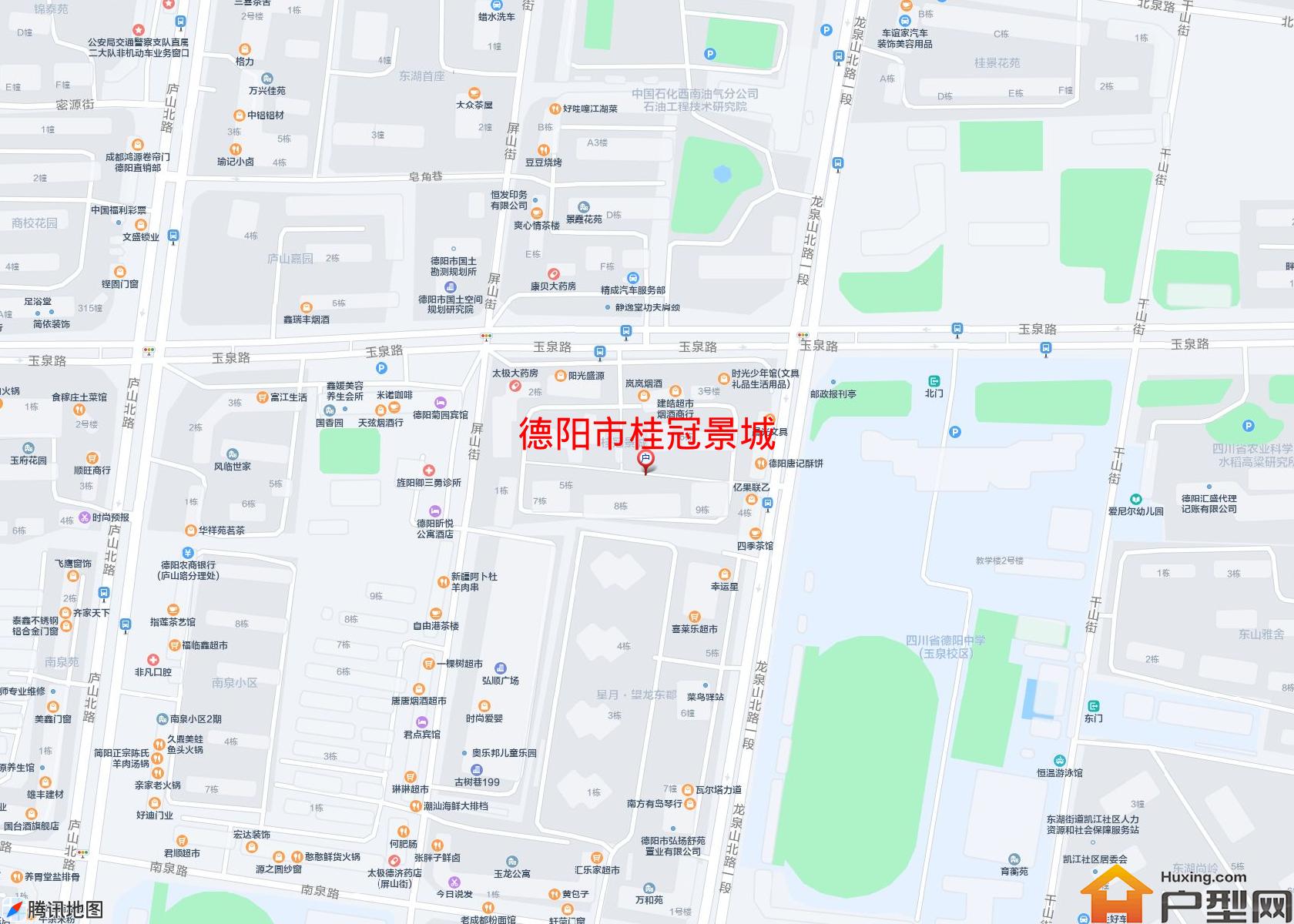 桂冠景城小区 - 户型网