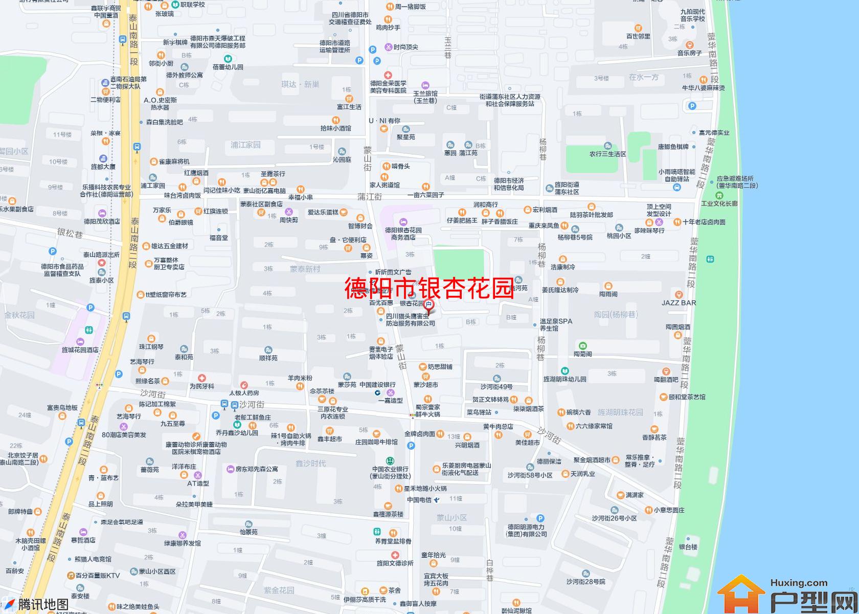 银杏花园小区 - 户型网