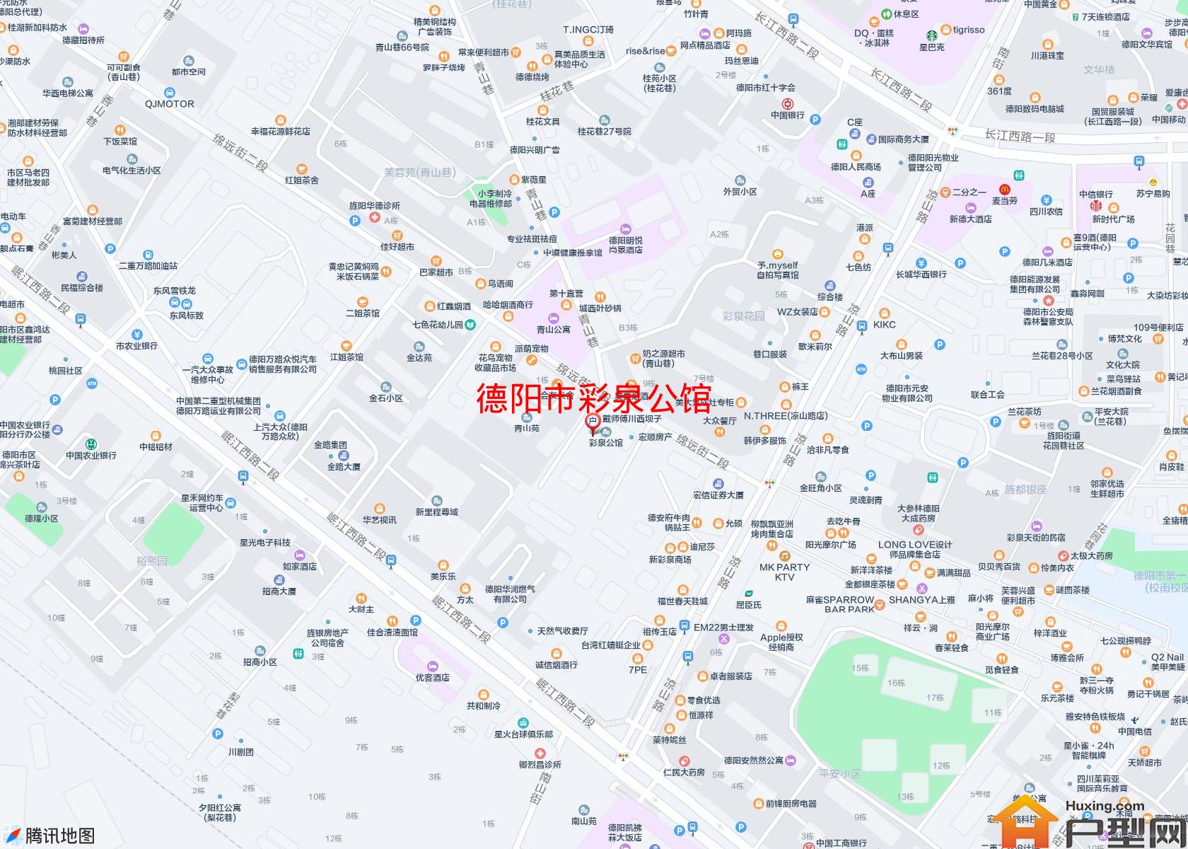 彩泉公馆小区 - 户型网