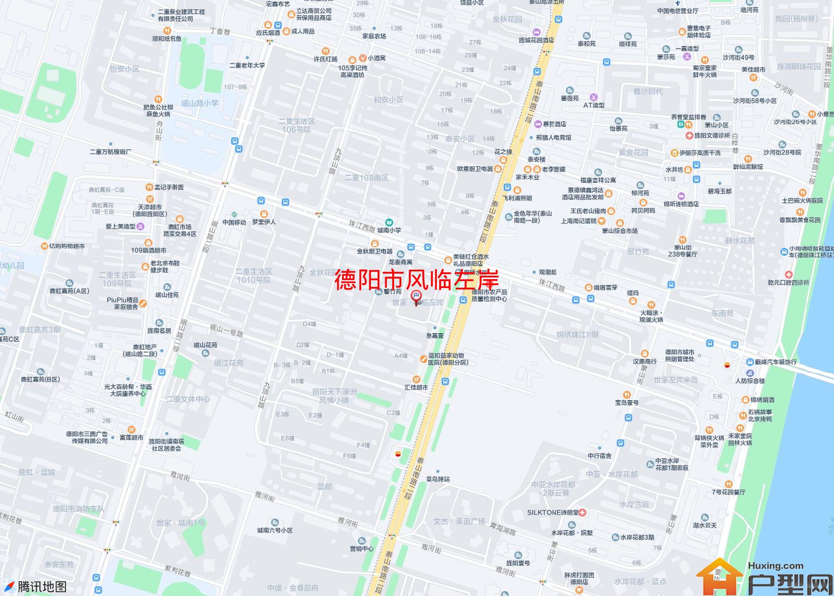 风临左岸小区 - 户型网