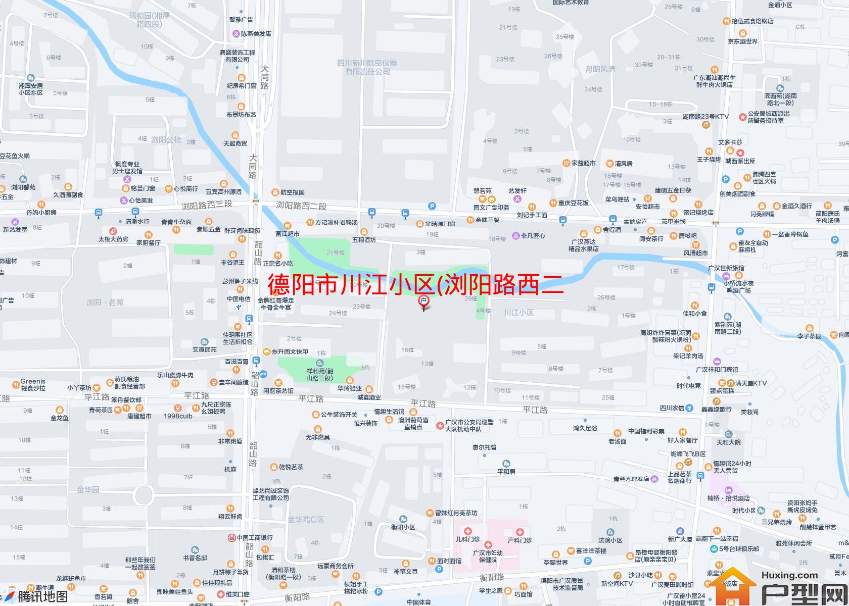 川江小区(浏阳路西二段151号)小区 - 户型网