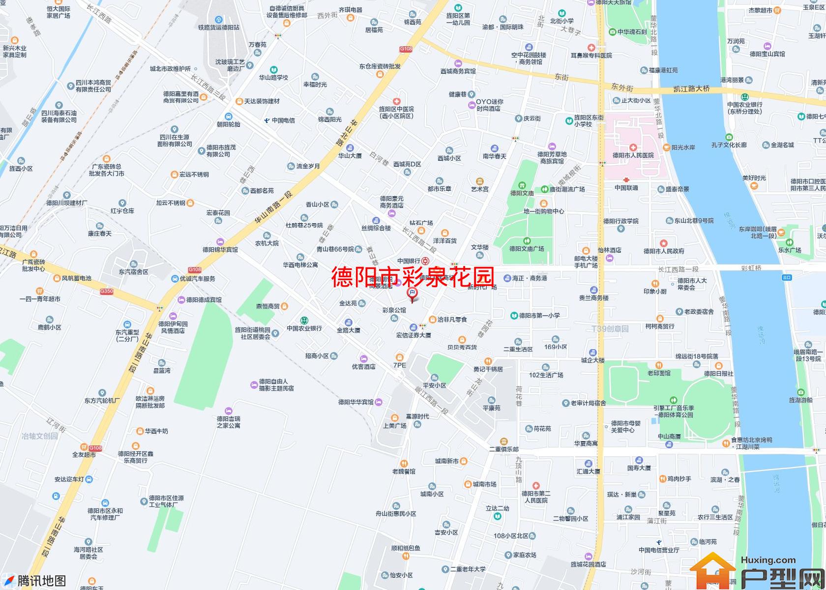 彩泉花园小区 - 户型网
