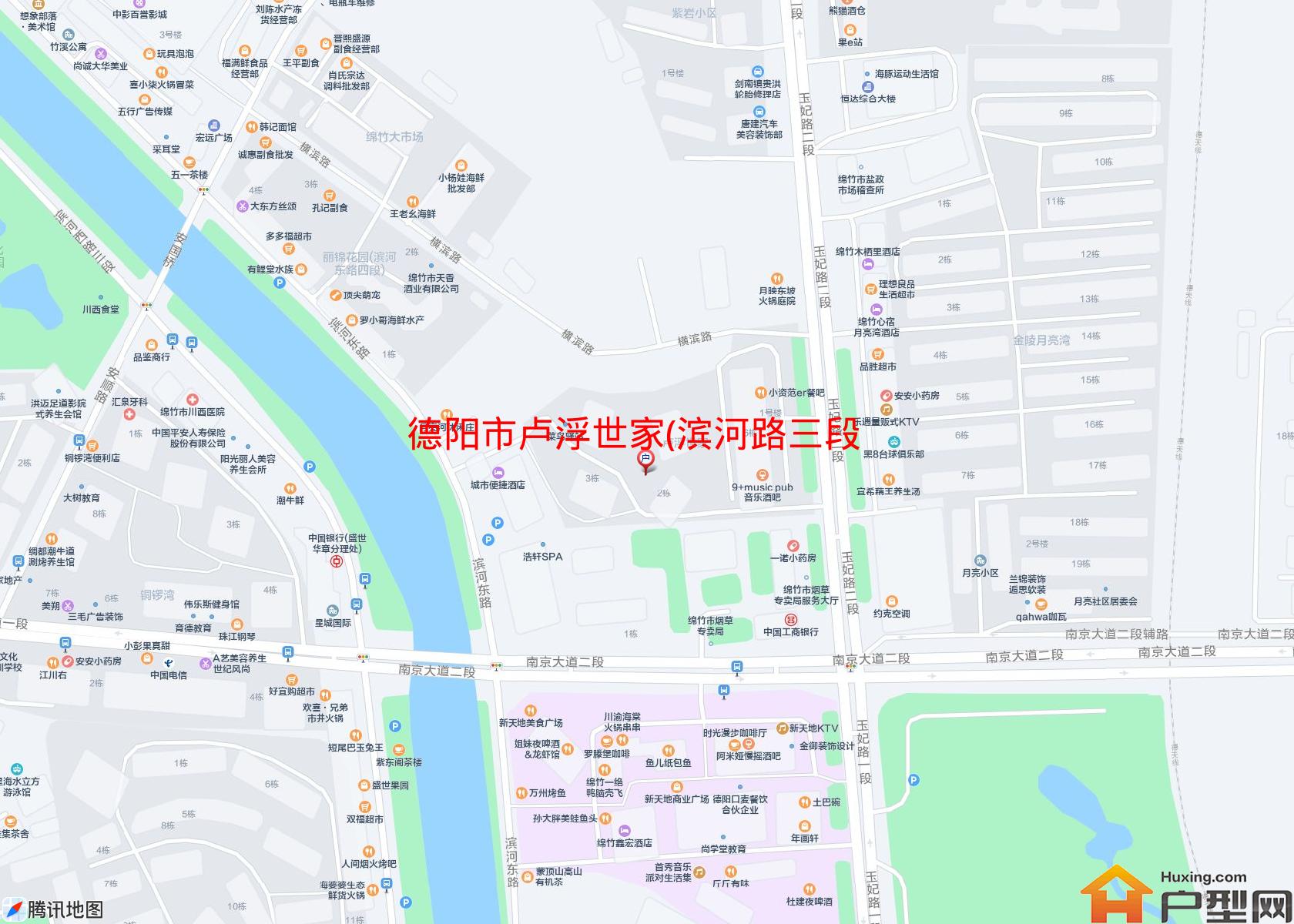 卢浮世家(滨河路三段)小区 - 户型网