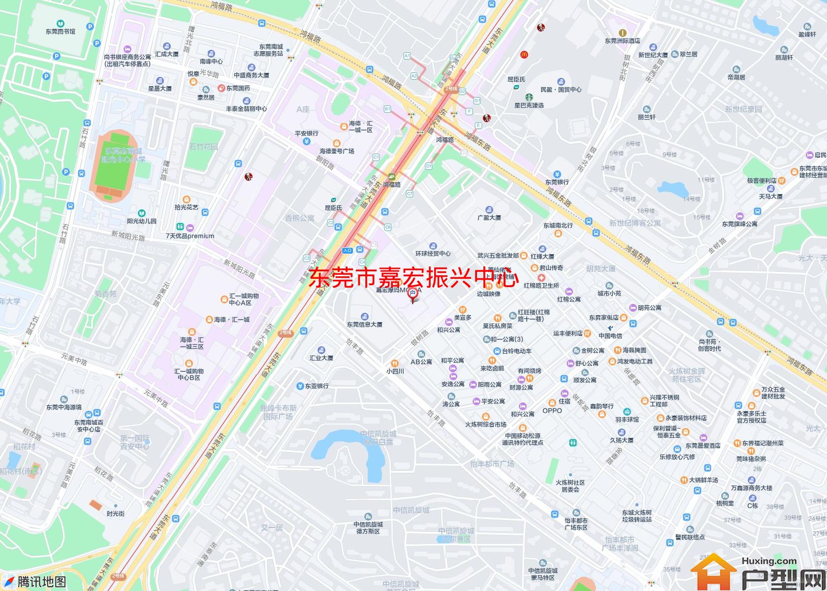 嘉宏振兴中心小区 - 户型网
