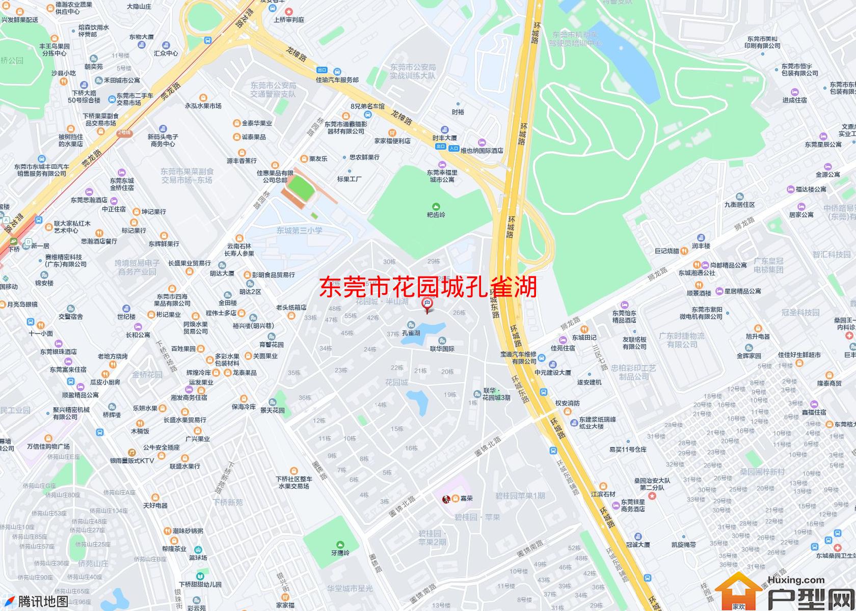 花园城孔雀湖小区 - 户型网
