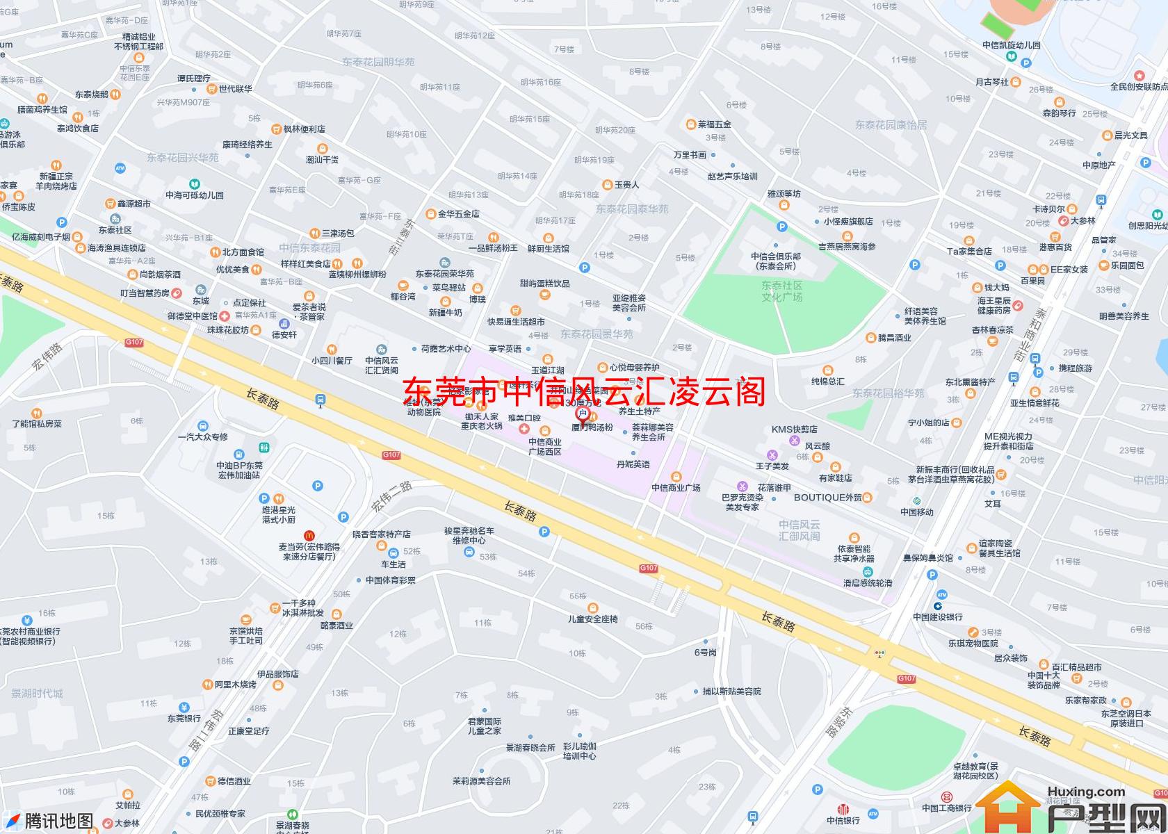 中信风云汇凌云阁小区 - 户型网
