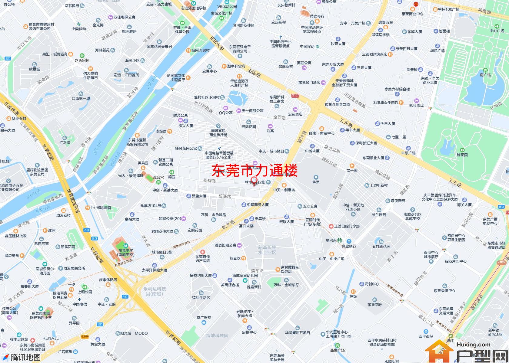 力通楼小区 - 户型网