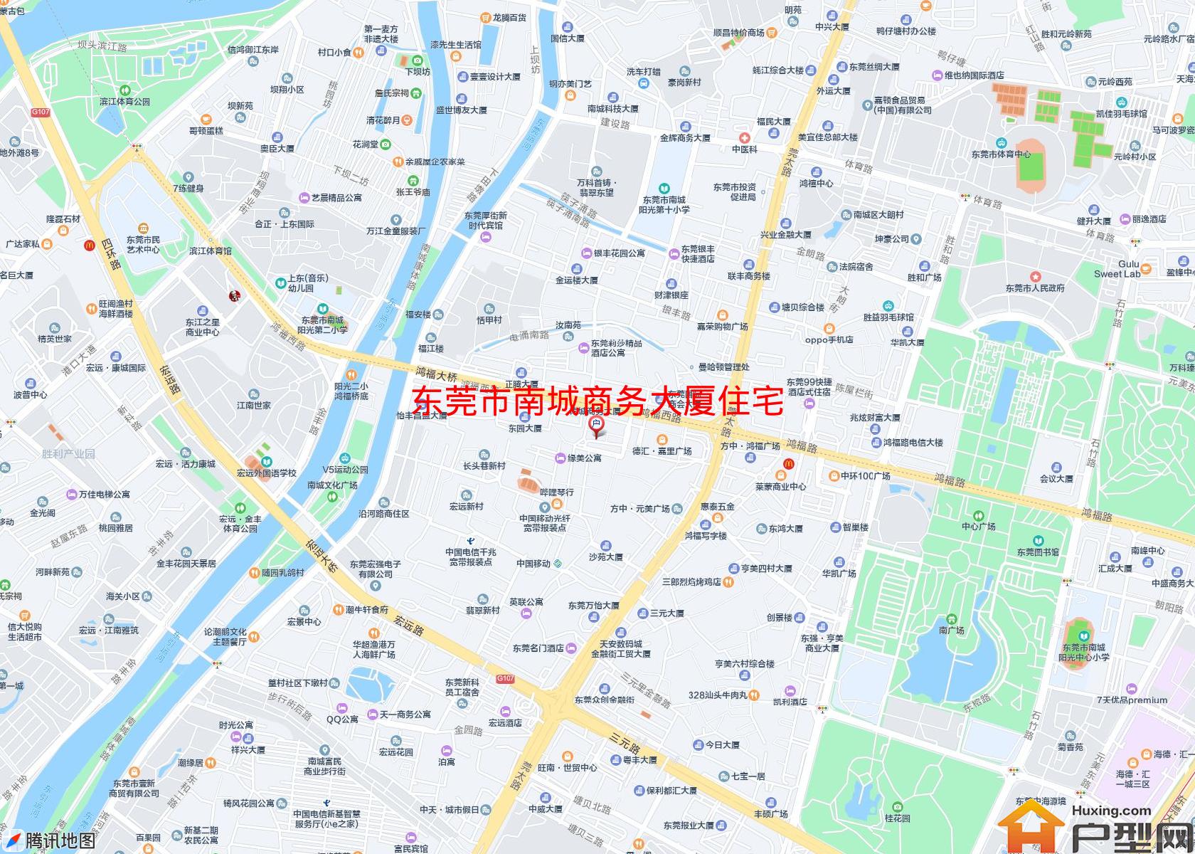 南城商务大厦住宅小区 - 户型网