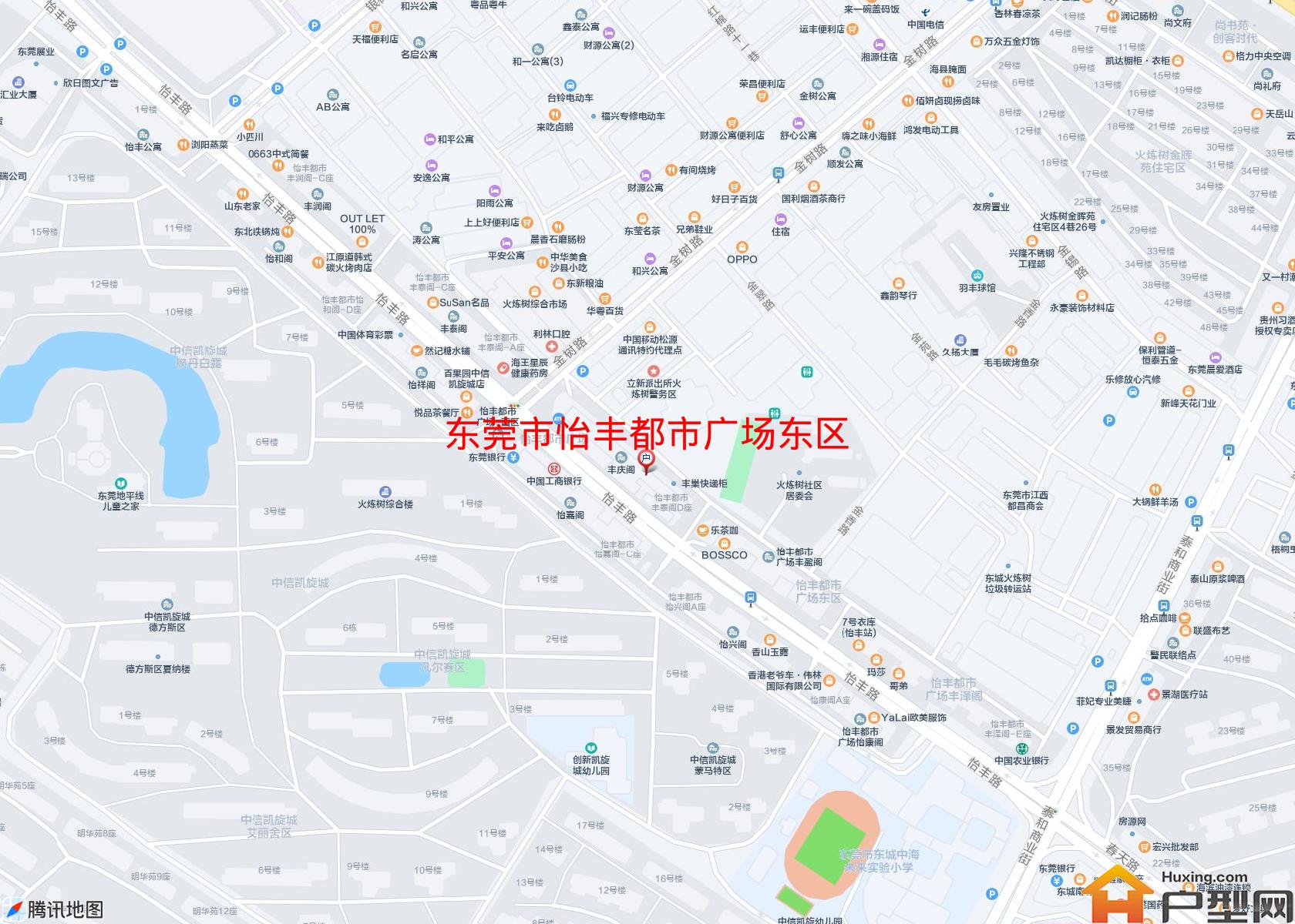 怡丰都市广场东区小区 - 户型网