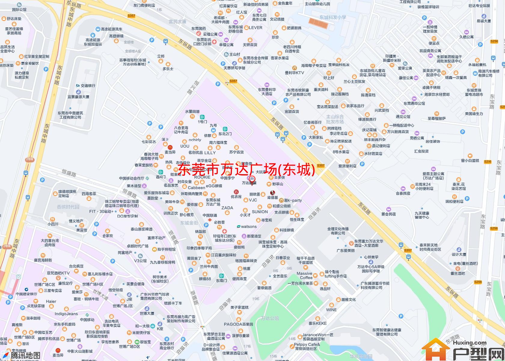万达广场(东城)小区 - 户型网