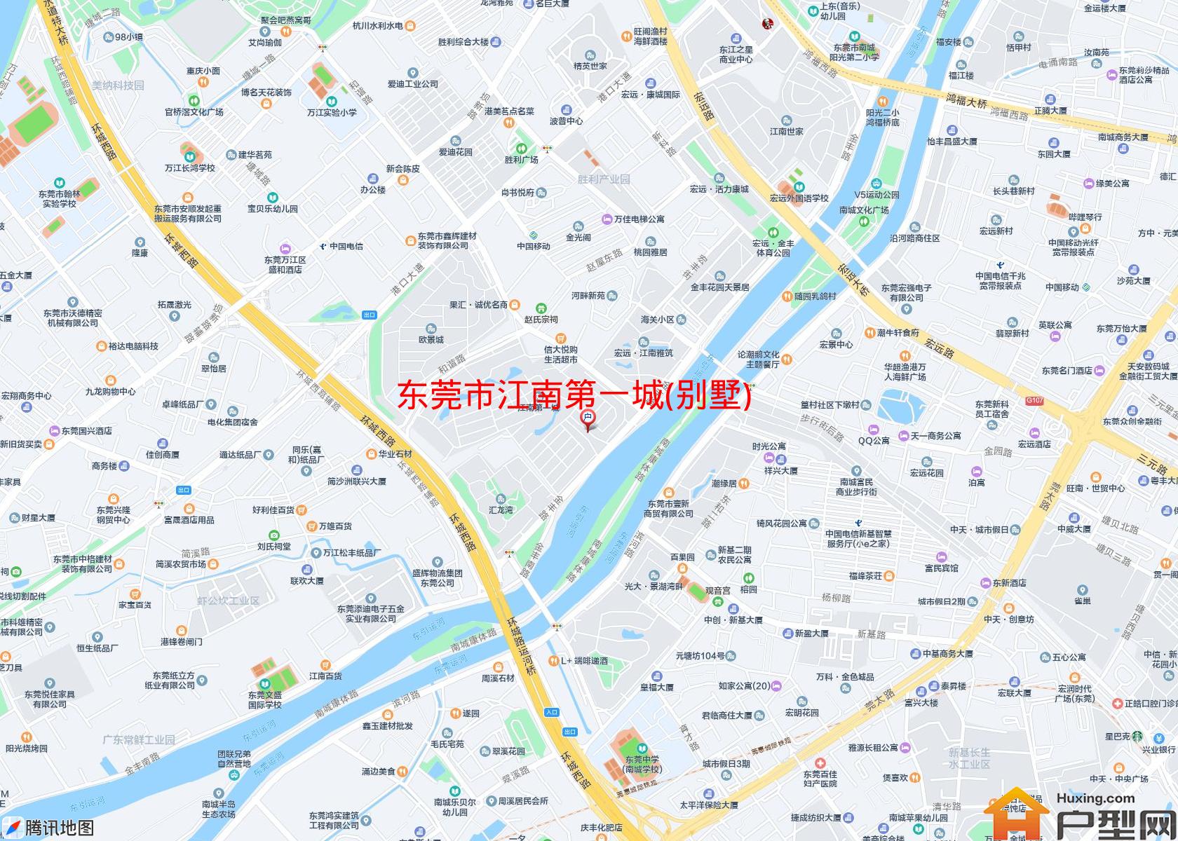 江南第一城(别墅)小区 - 户型网