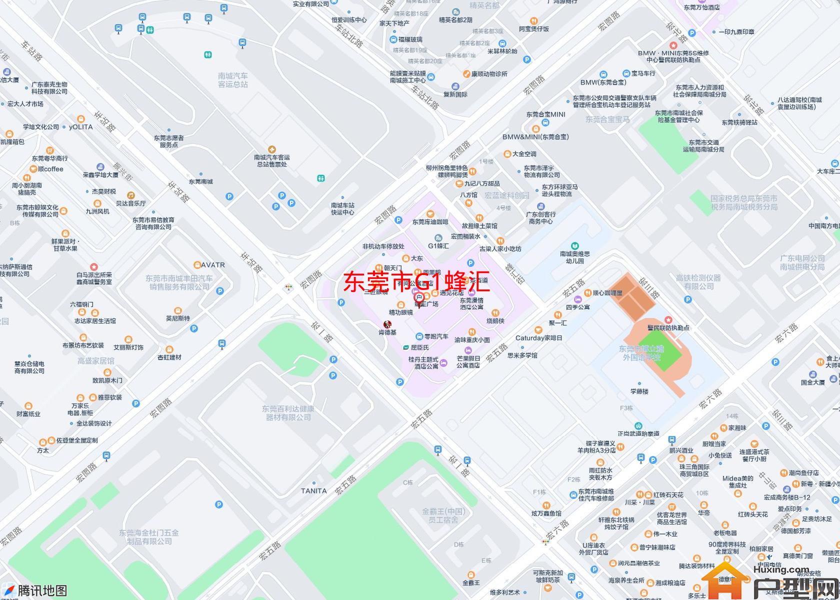 G1蜂汇小区 - 户型网