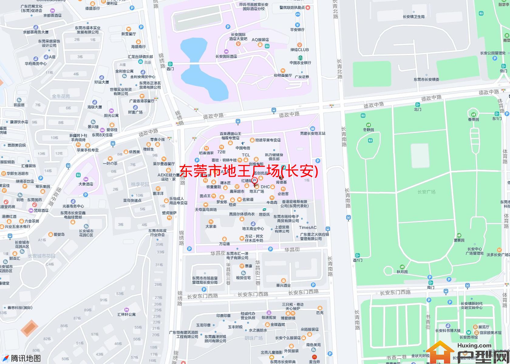 地王广场(长安)小区 - 户型网