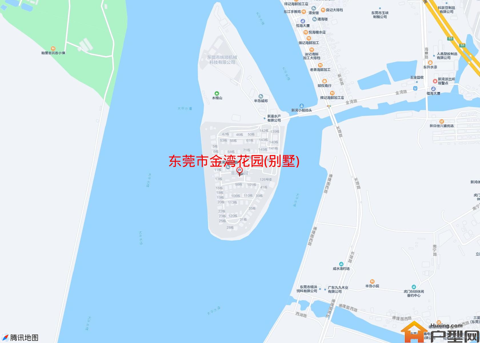 金湾花园(别墅)小区 - 户型网