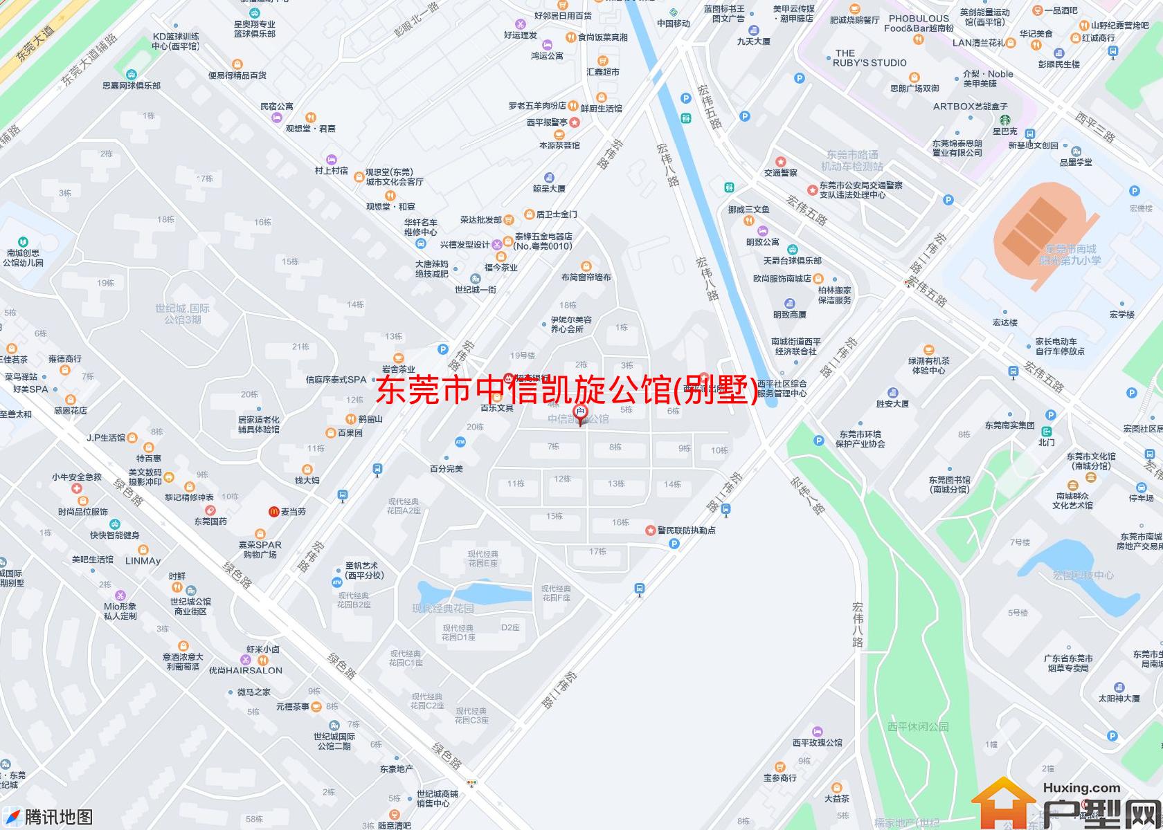 中信凯旋公馆(别墅)小区 - 户型网 中信凯旋公馆(别墅)小区 - 户型网