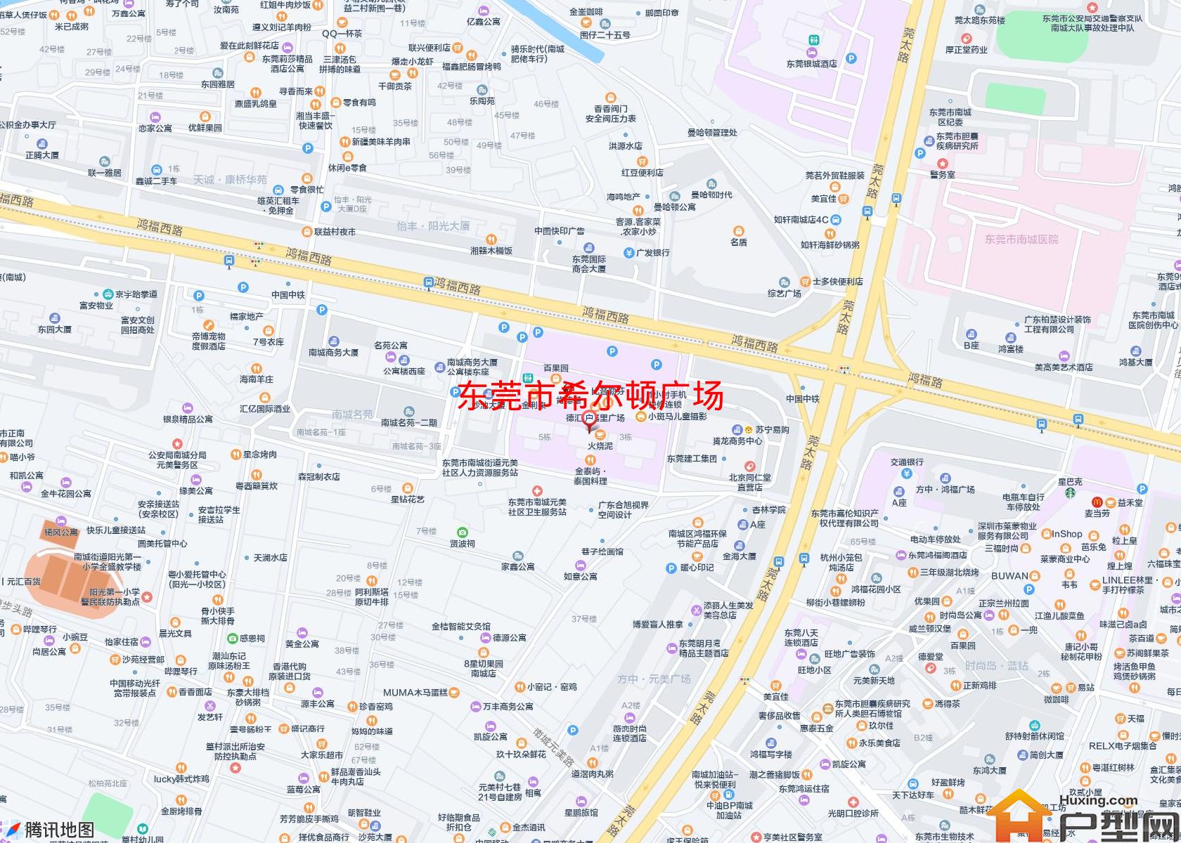 希尔顿广场小区 - 户型网