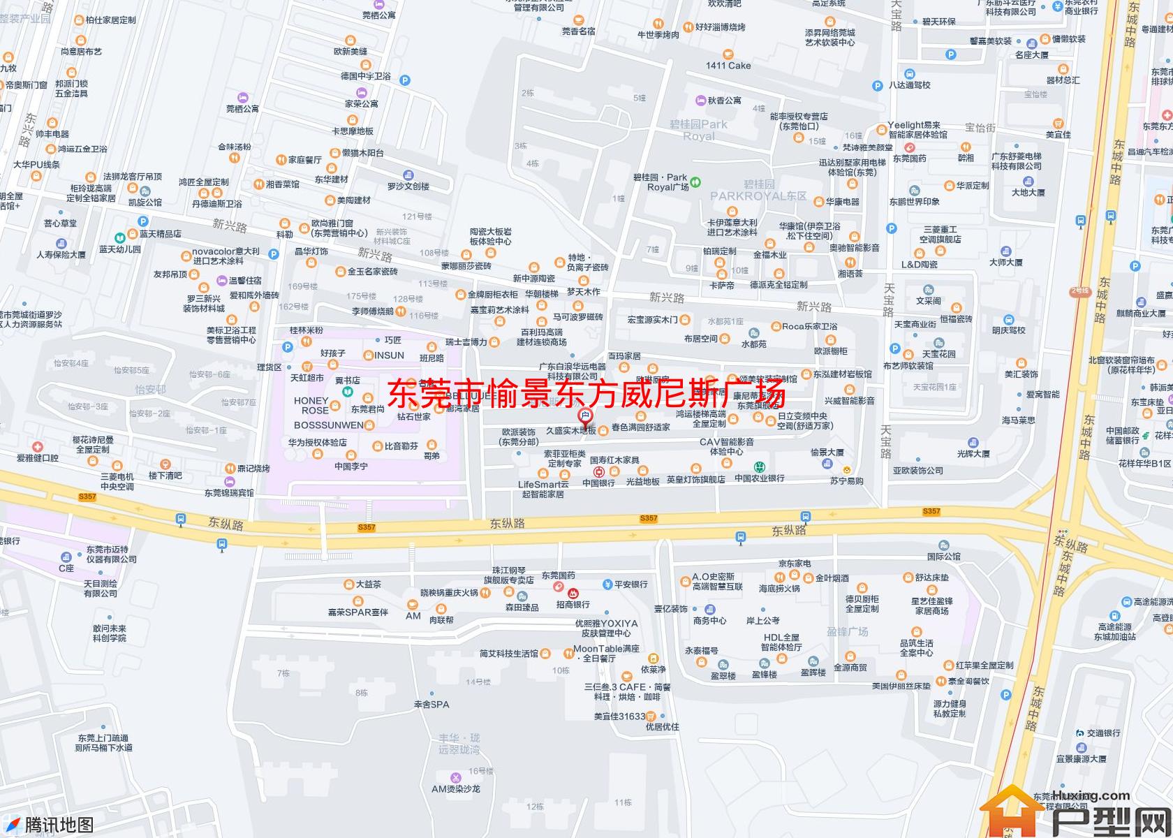 愉景东方威尼斯广场小区 - 户型网