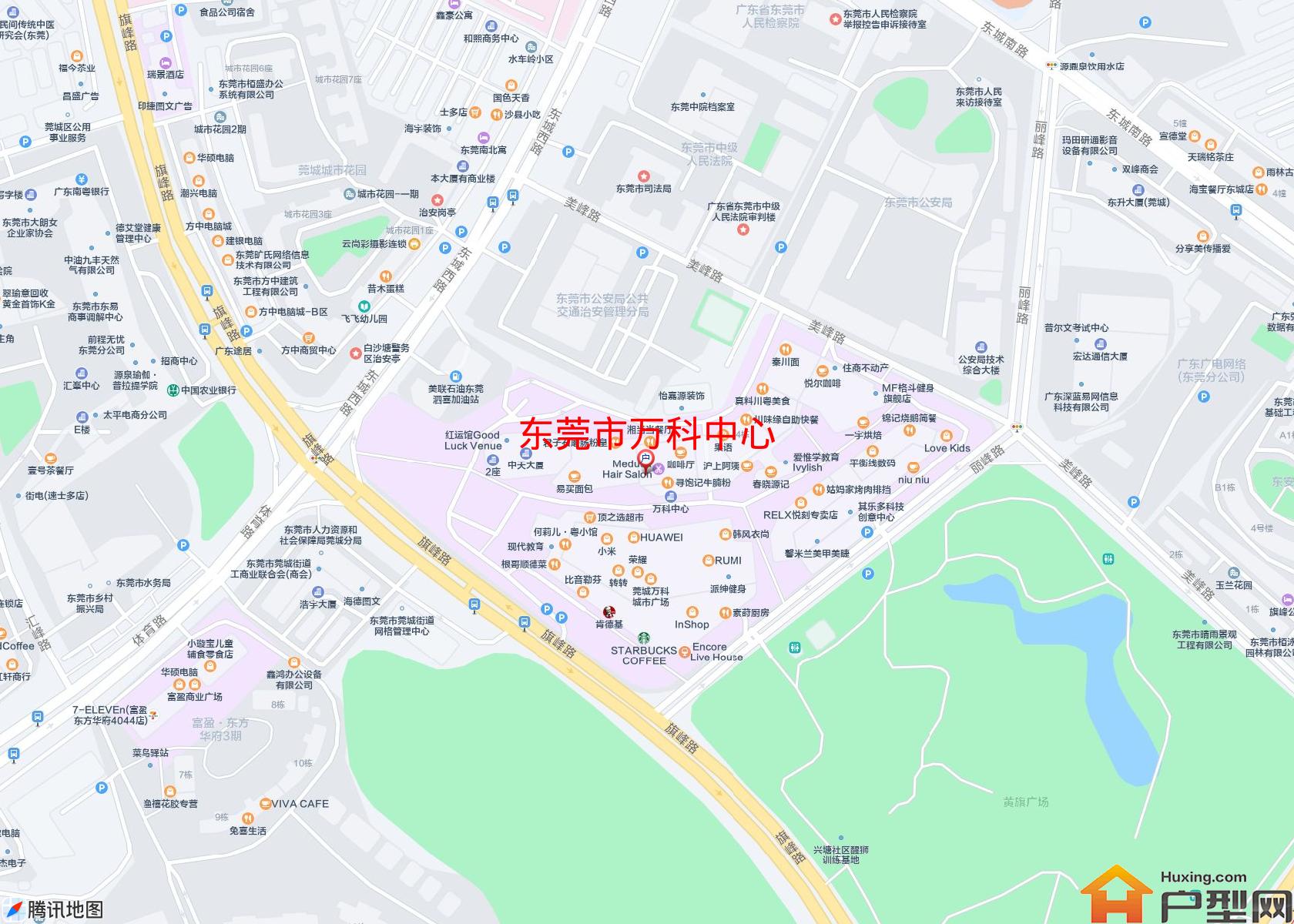 万科中心小区 - 户型网