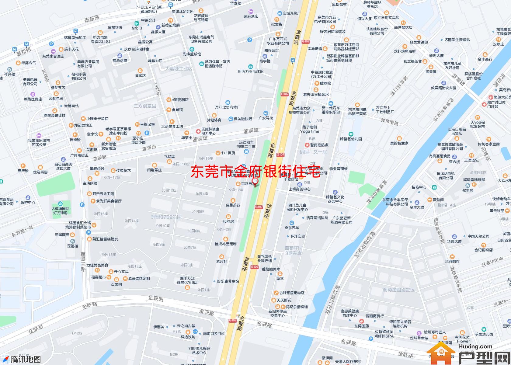 金府银街住宅小区 - 户型网