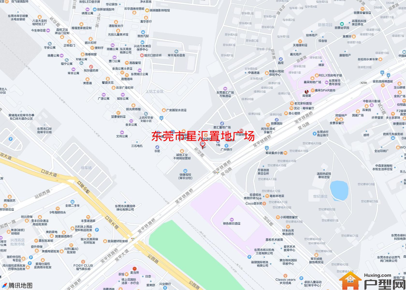 星汇置地广场小区 - 户型网