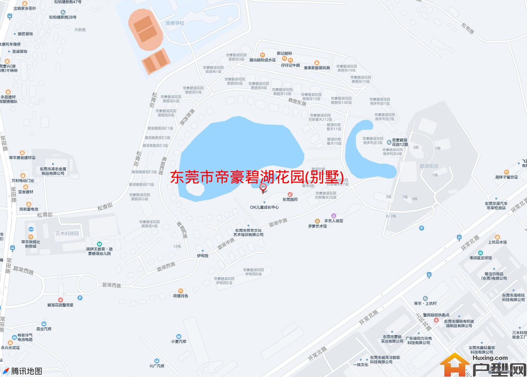 帝豪碧湖花园(别墅)小区 - 户型网