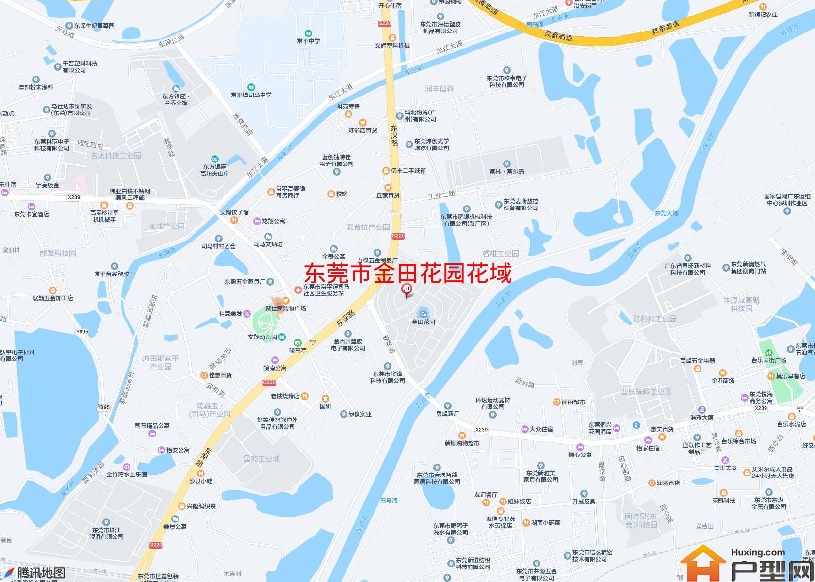 金田花园花域小区 - 户型网