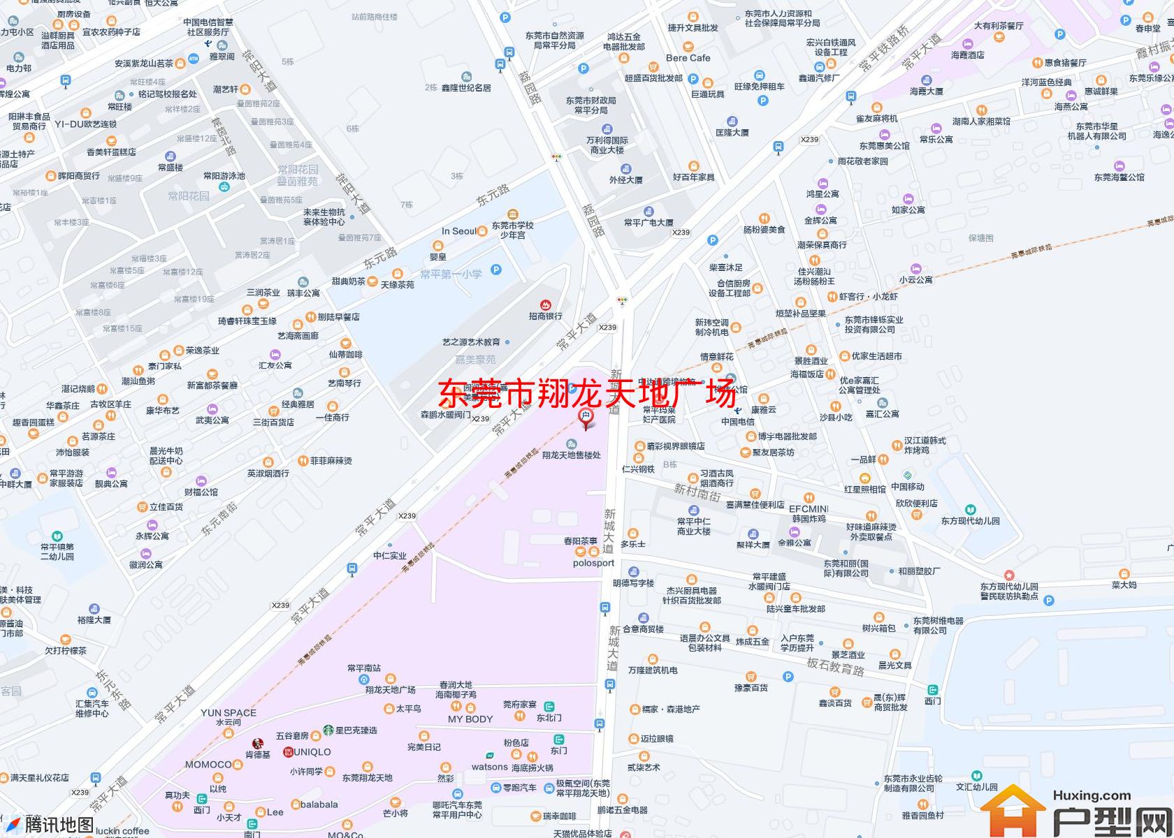 翔龙天地广场小区 - 户型网