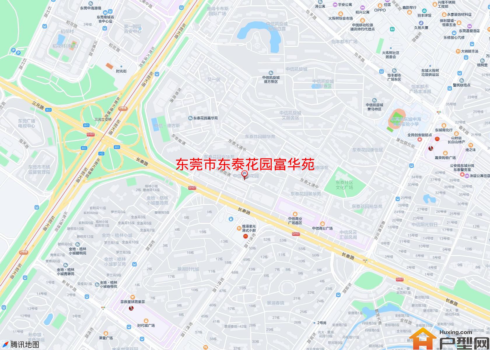 东泰花园富华苑小区 - 户型网 东泰花园富华苑小区 - 户型网