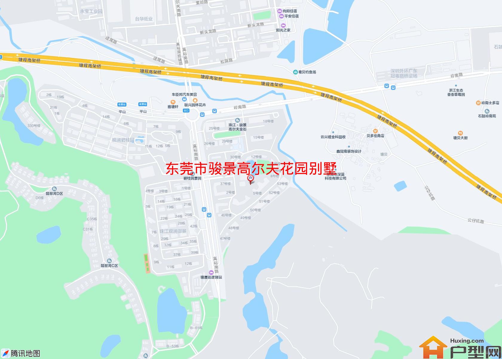骏景高尔夫花园别墅小区 - 户型网