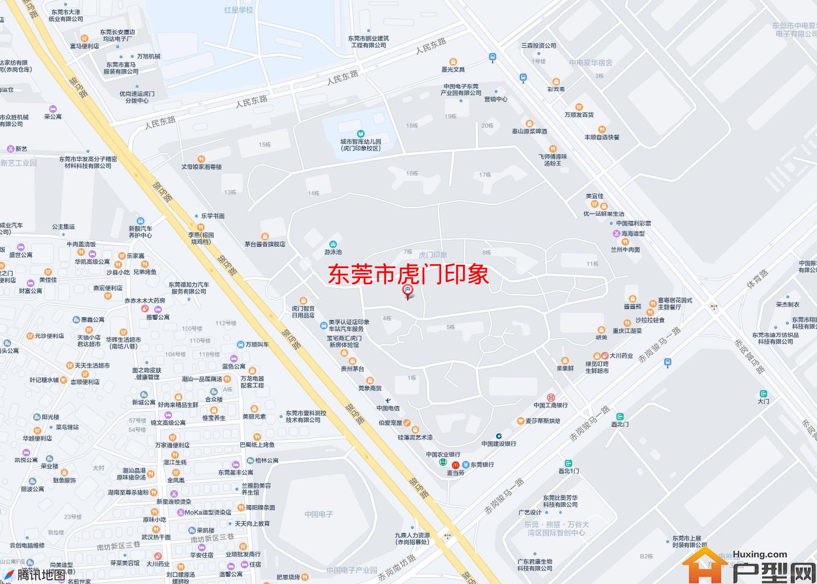 虎门印象小区 - 户型网