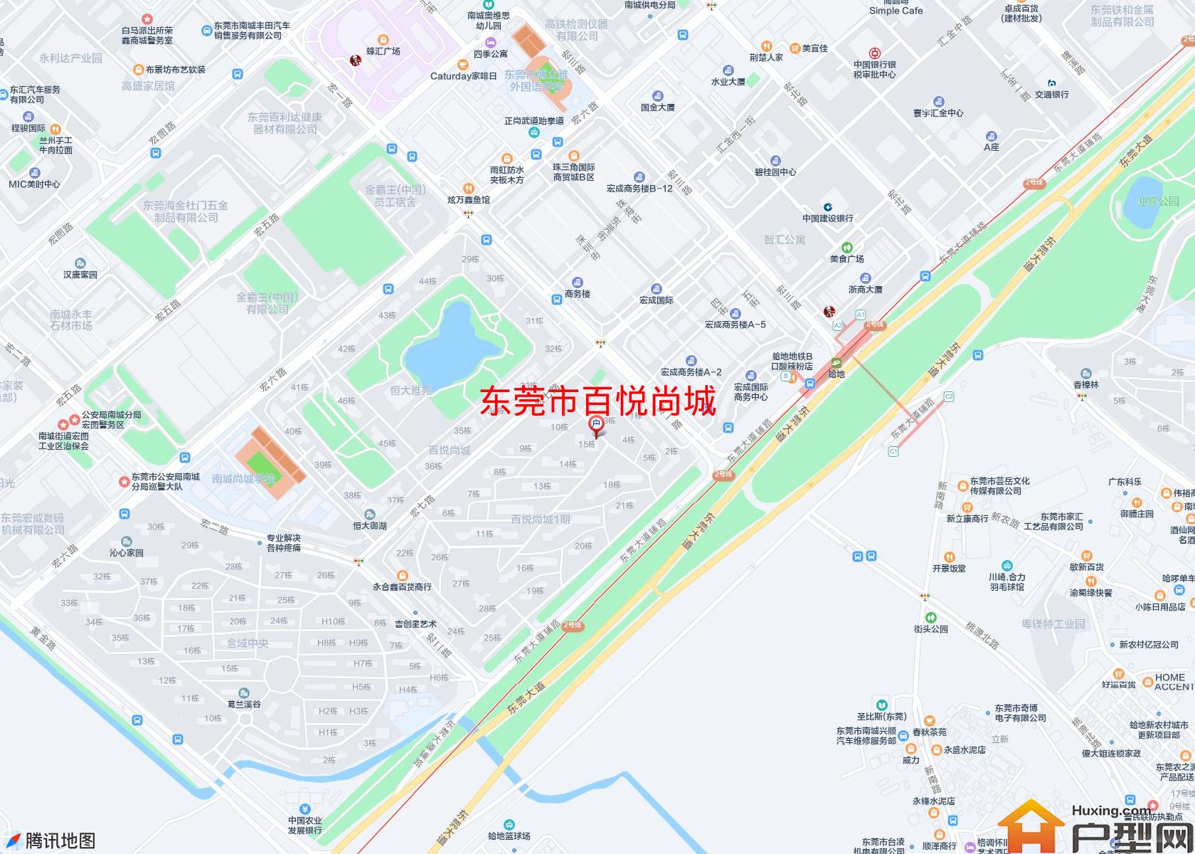 百悦尚城小区 - 户型网