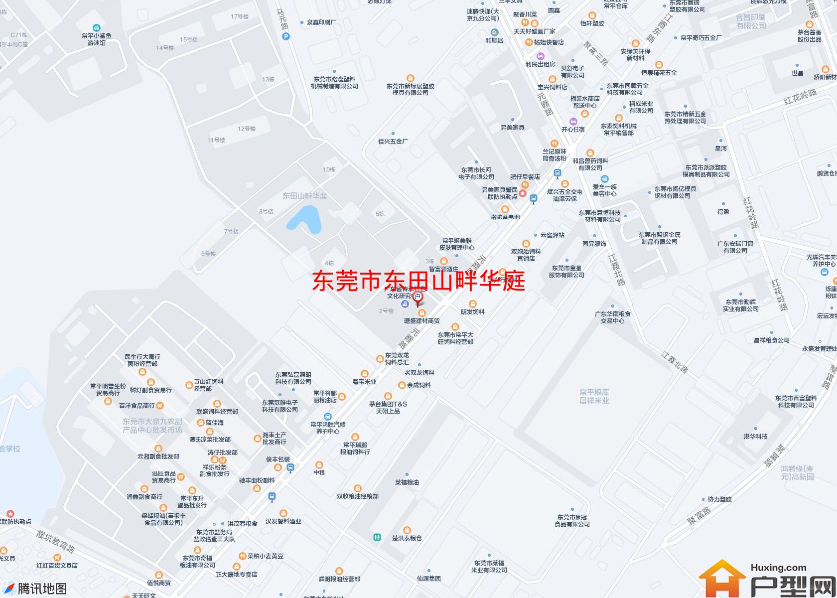 东田山畔华庭小区 - 户型网 东田山畔华庭小区 - 户型网