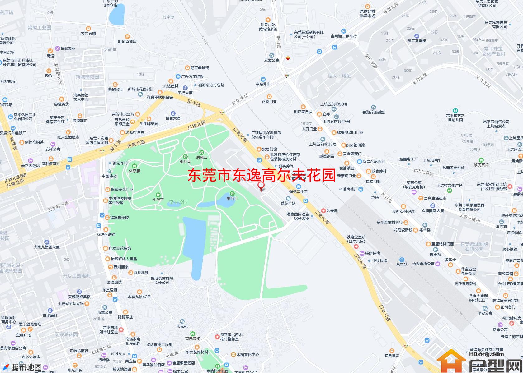 东逸高尔夫花园小区 - 户型网