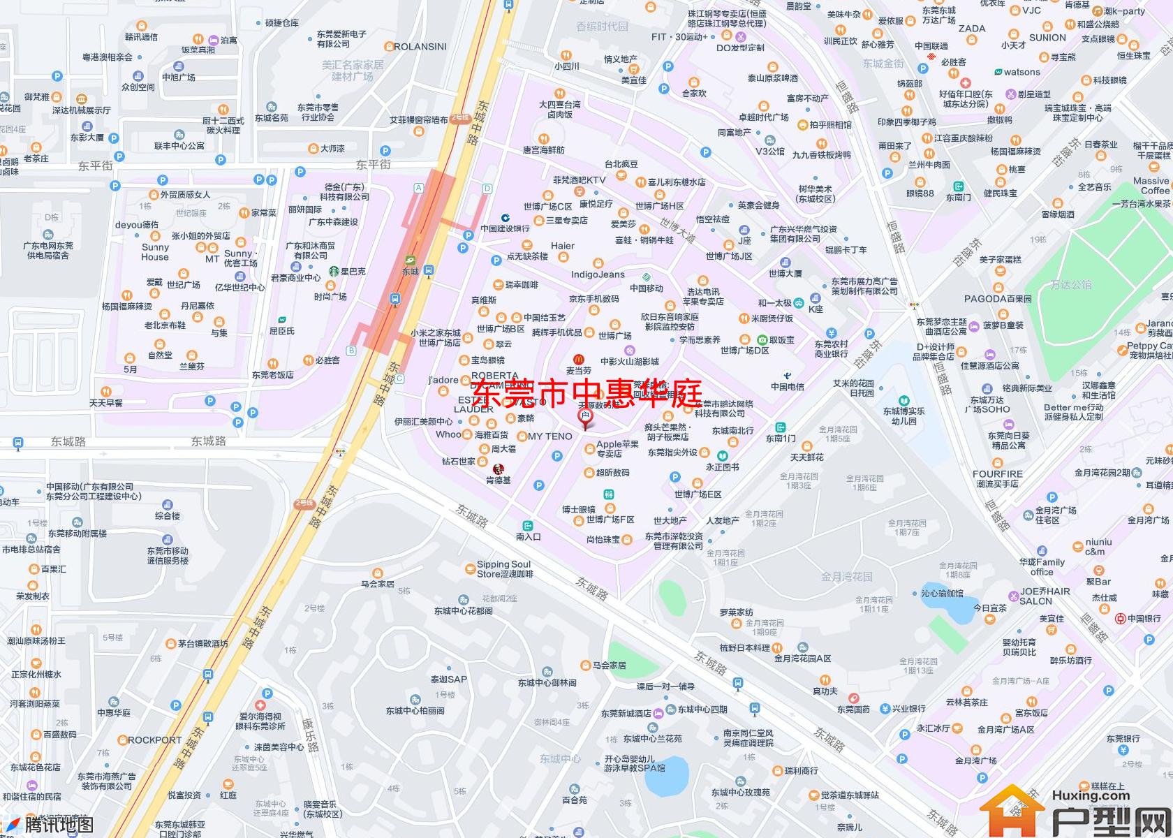 中惠华庭小区 - 户型网 中惠华庭小区 - 户型网