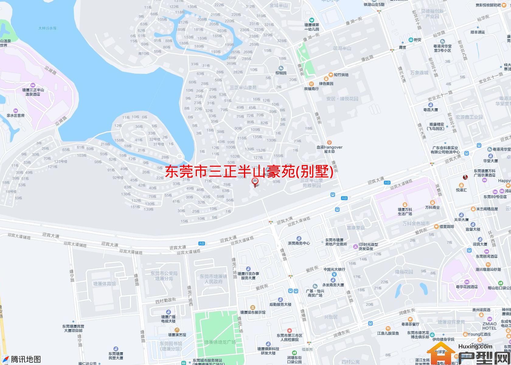 三正半山豪苑(别墅)小区 - 户型网