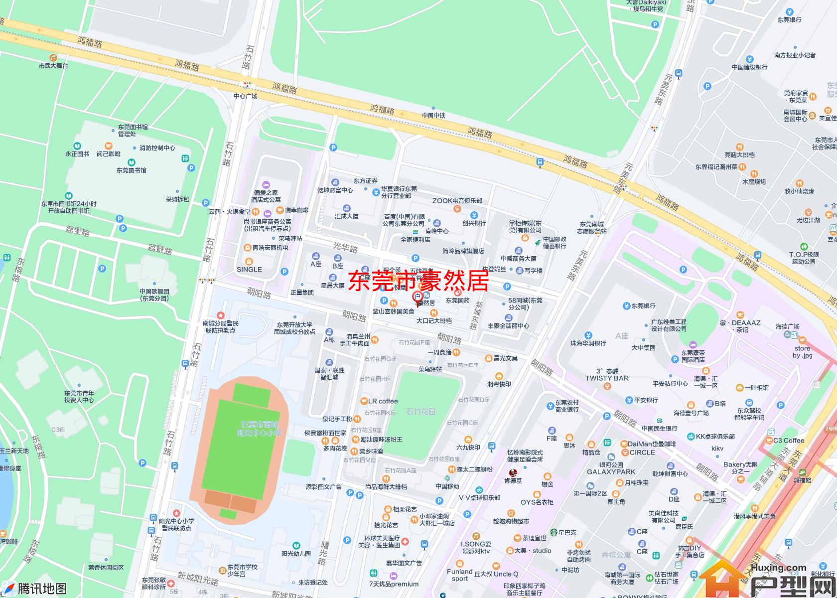 豪然居小区 - 户型网 豪然居小区 - 户型网