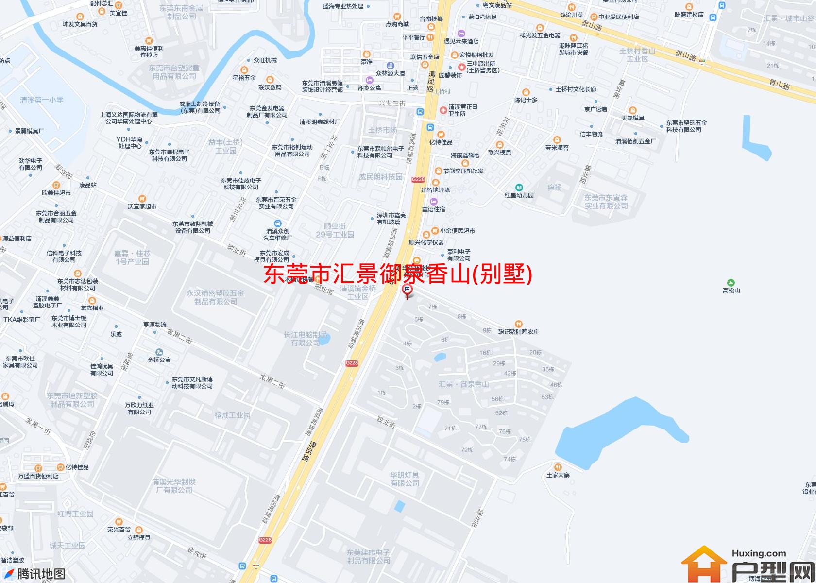 汇景御泉香山(别墅)小区 - 户型网