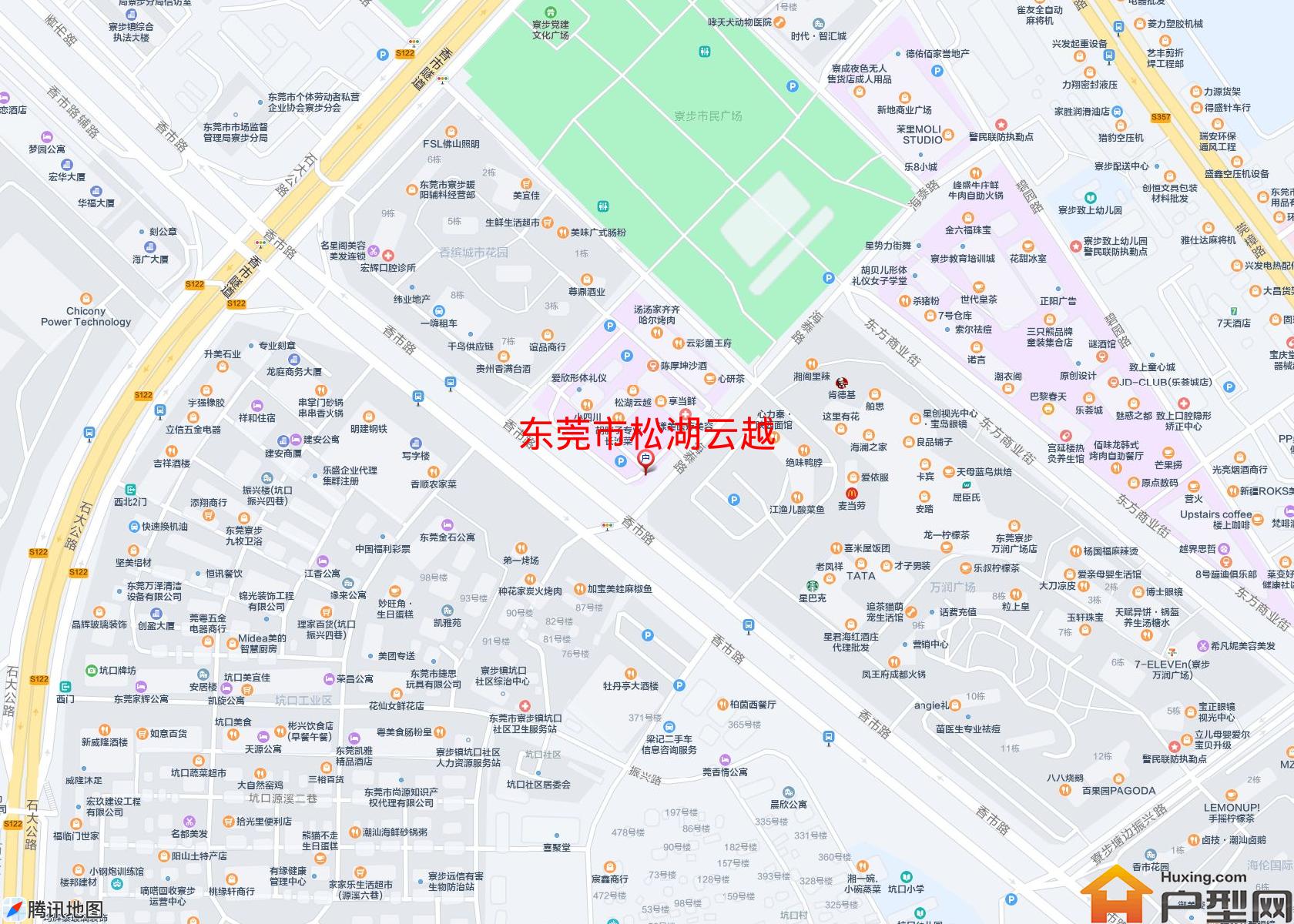 松湖云越小区 - 户型网