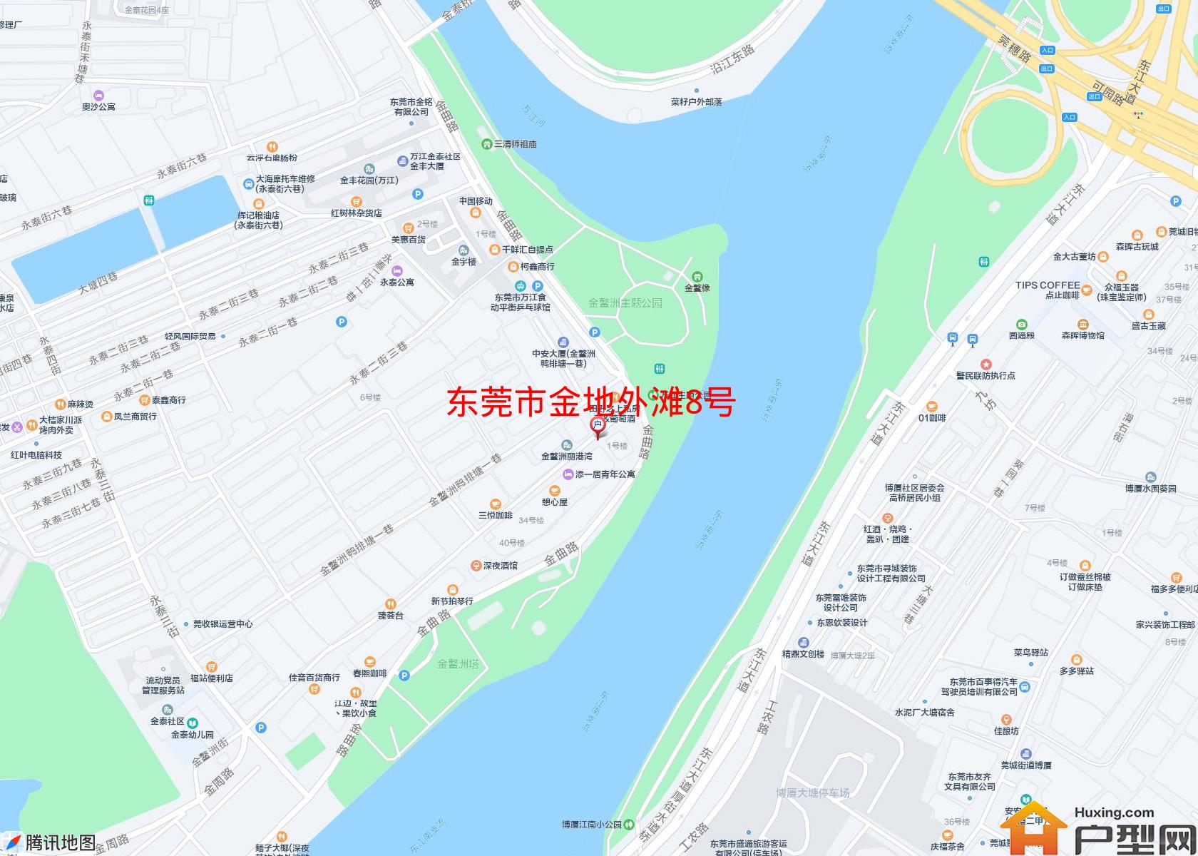 金地外滩8号小区 - 户型网