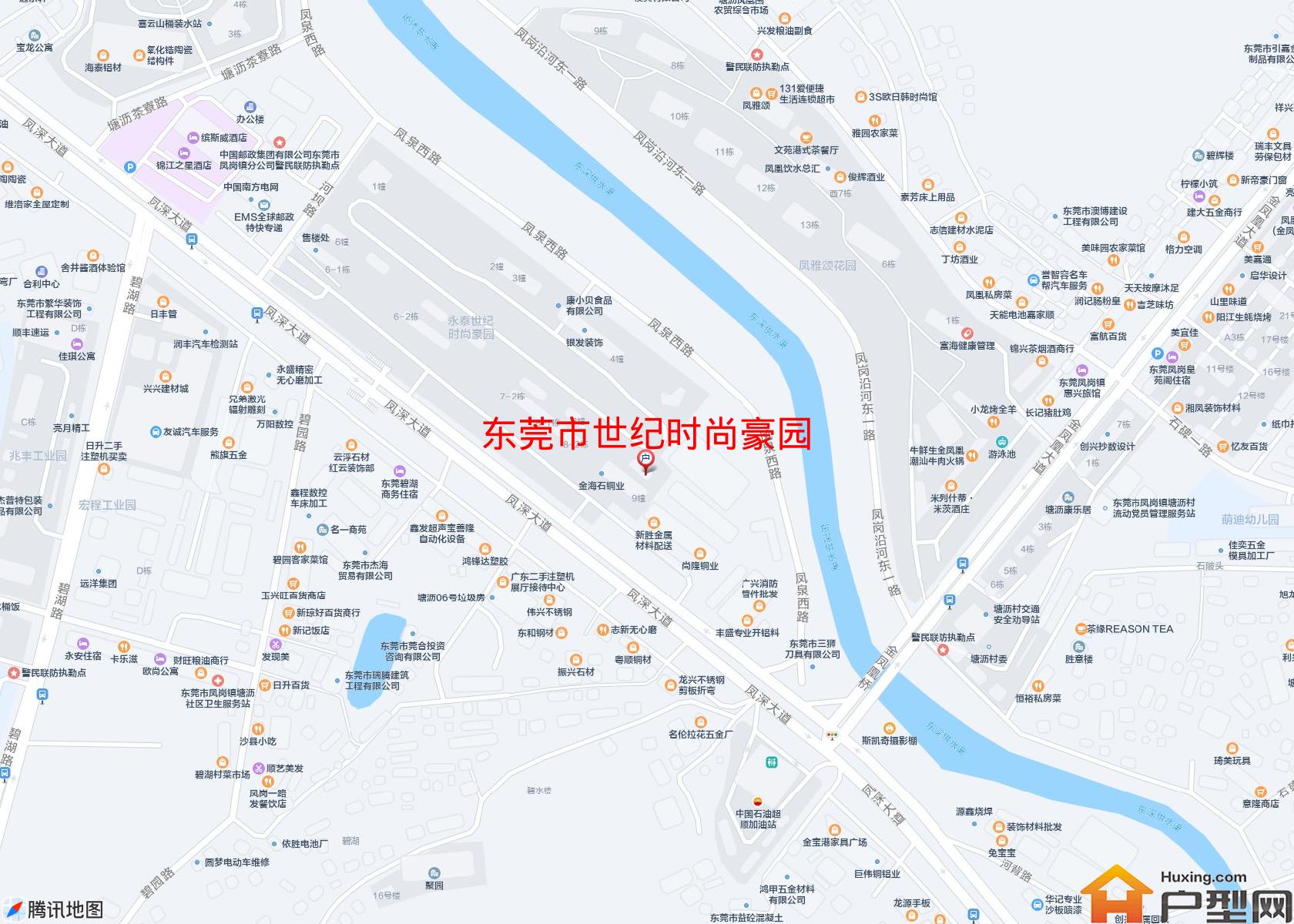 世纪时尚豪园小区 - 户型网