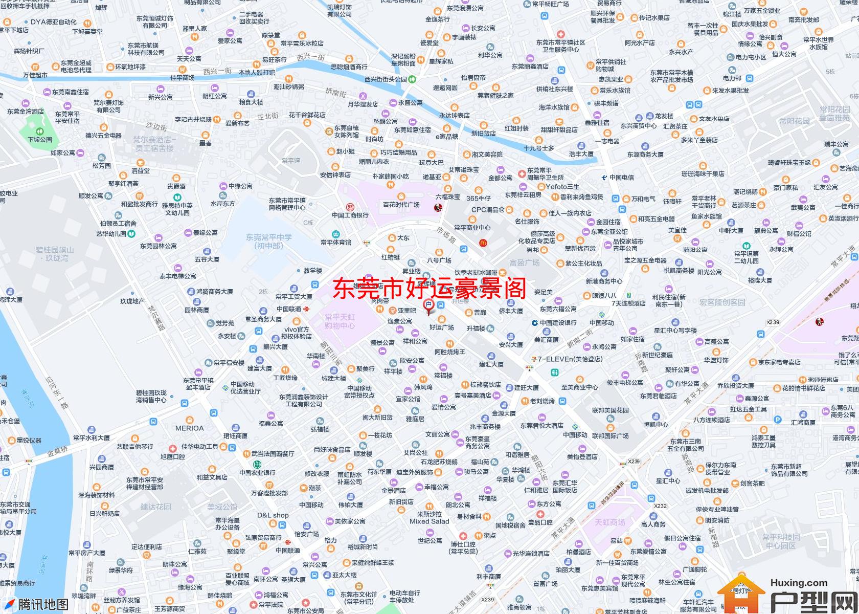好运豪景阁小区 - 户型网